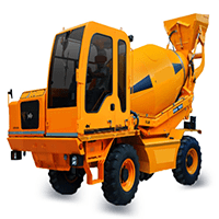 Self-Loading Concrete Mixer Truck